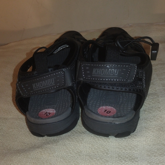 NWOT Khombu Harry Sandal Men's 10 leather and man made upper Hiking - Picture 5 of 10